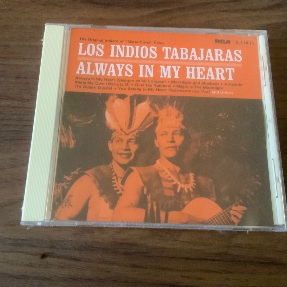 Los Indios Tabajaras Always In My Heart CD RCA 8.11411 Latin Guitar 1986 Sealed